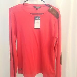 Lauren Ralph Lauren women's xlarge nwt long sleeve pink